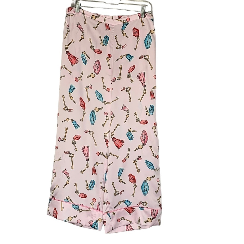 Kate Spade Key satin‎ pajama pants. Size XL